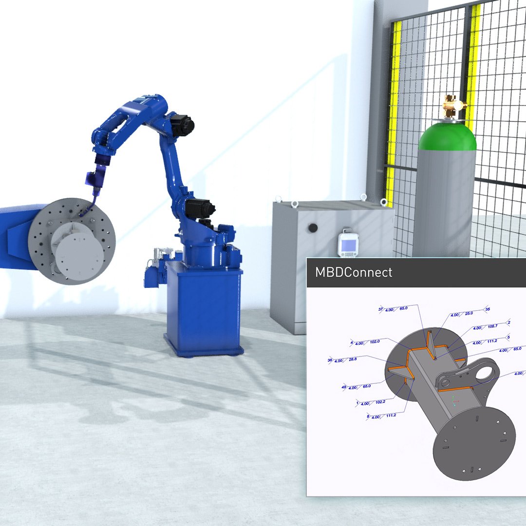 Mbd Connection Visual Components Robotics OLP